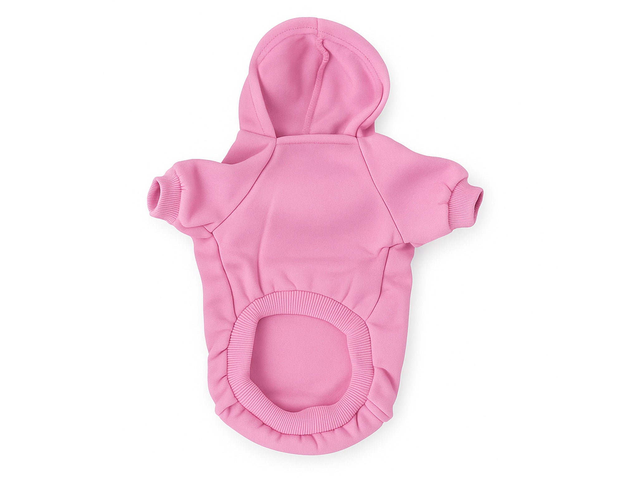 Felpa per Cani “I Still Live With My Paw-rents!” Rosa – Morbida e Calda