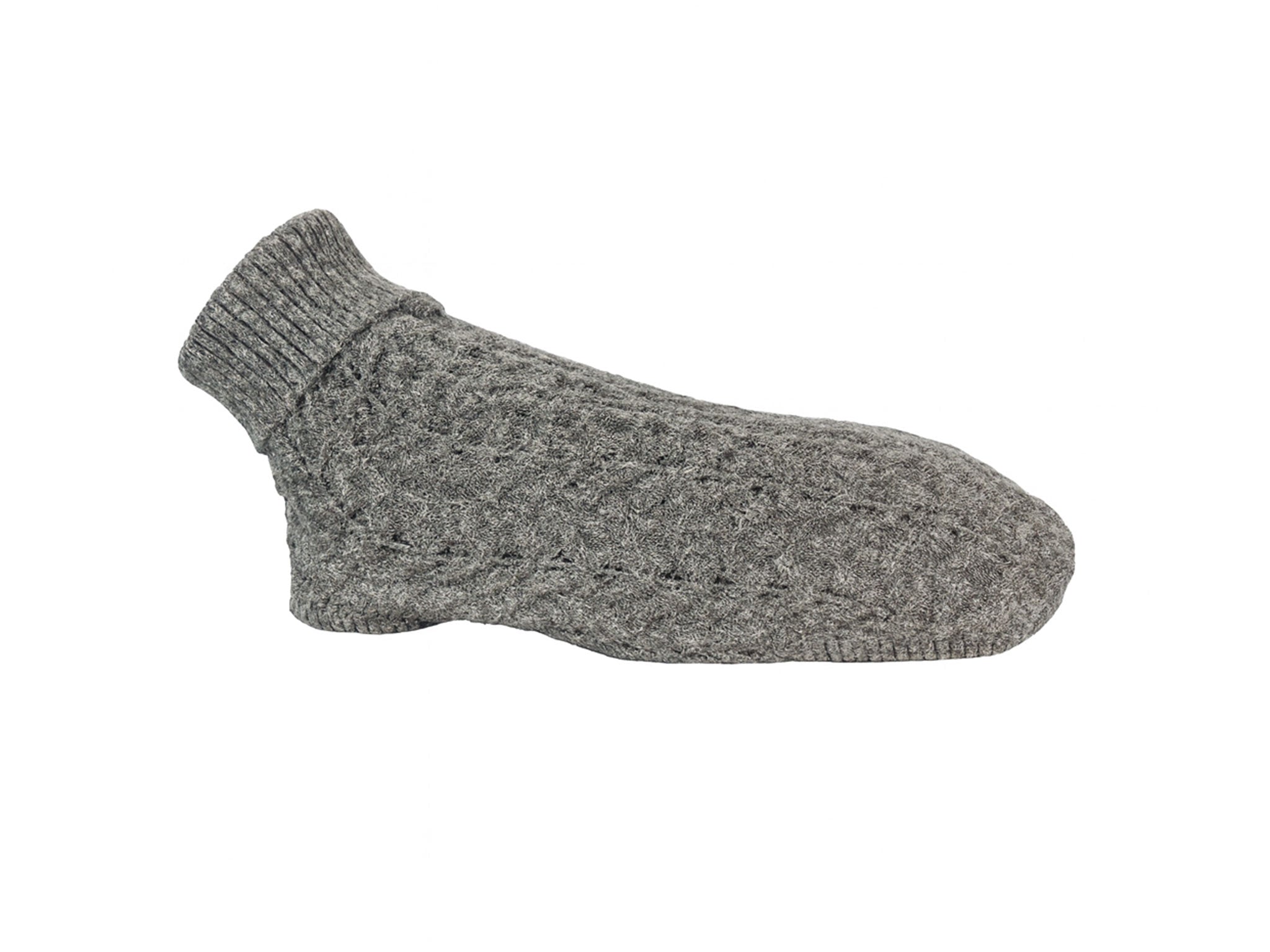 Maglioncino per Cani in Lanetta Grigia – Morbido e Caldo a Treccia