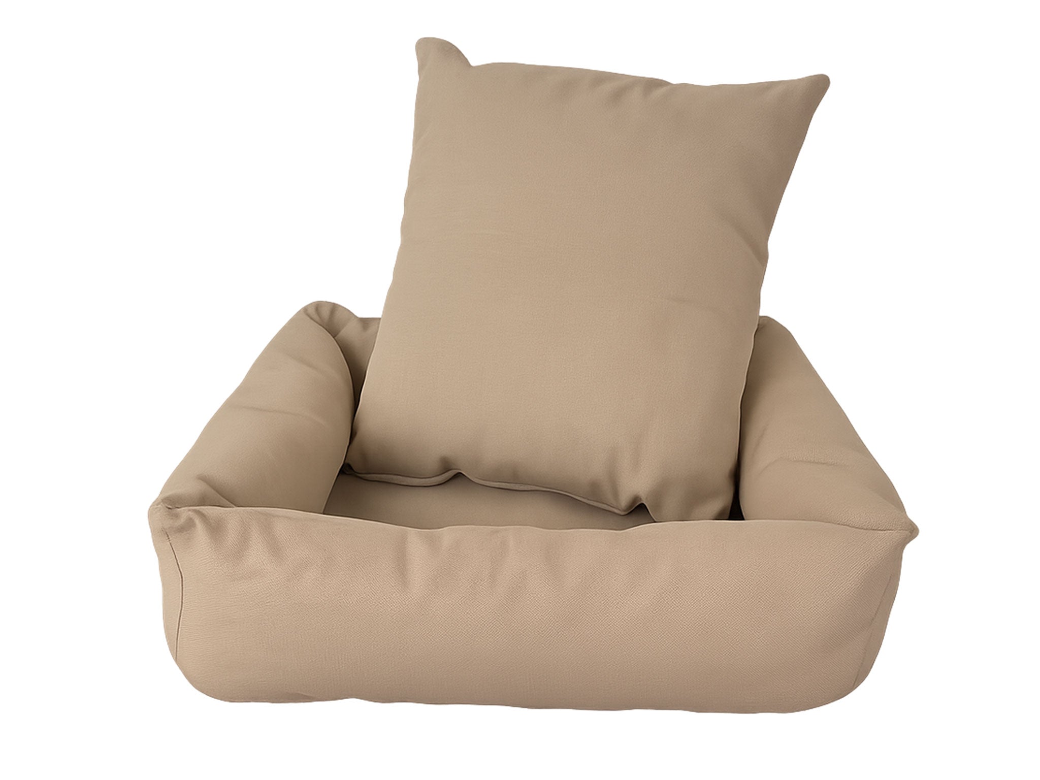 Cuccia Beige Relax per Cani e Gatti – Morbida, Resistente e Super Comfort