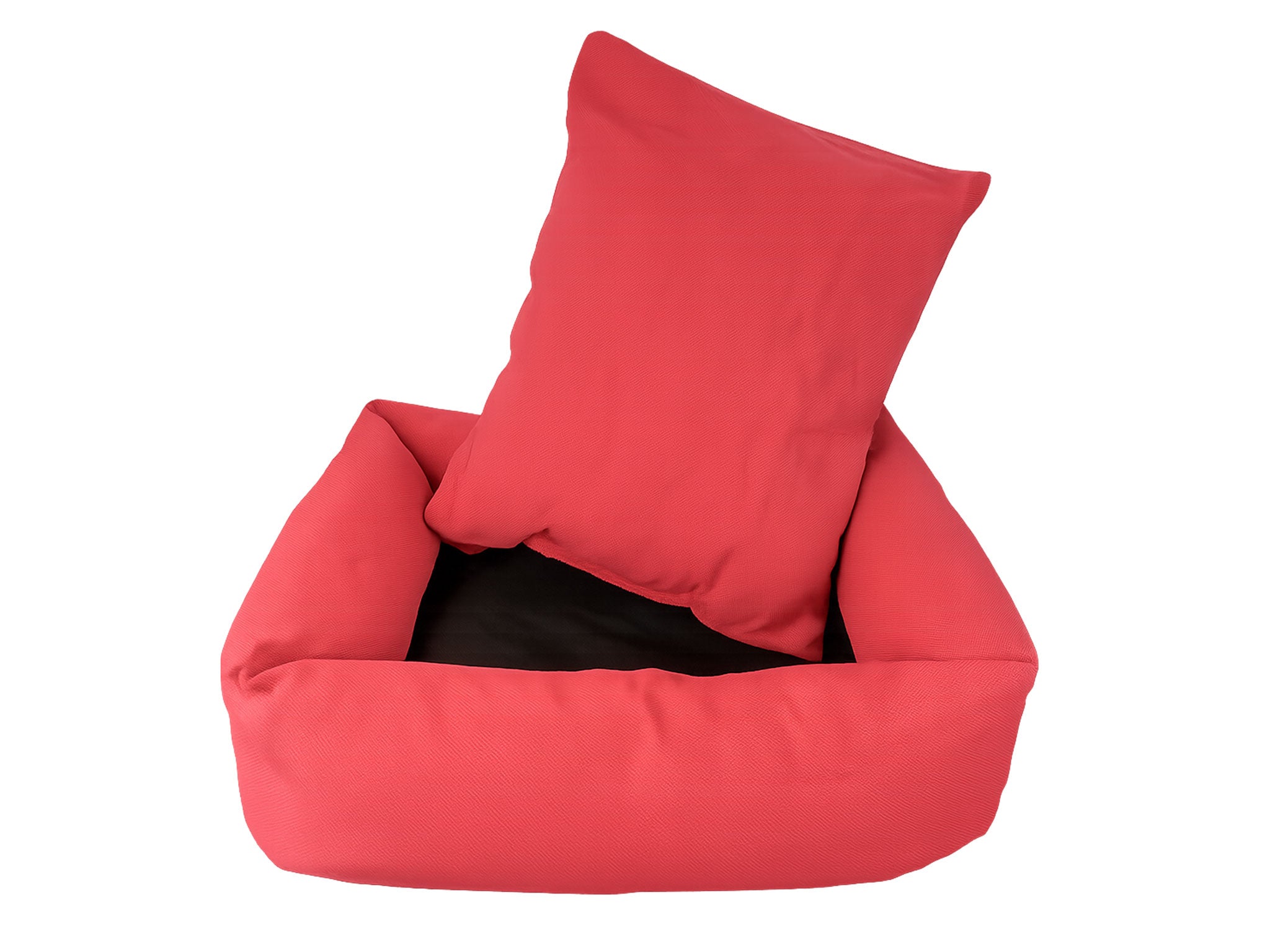Cuccia Rossa Relax per Cani e Gatti – Morbida, Resistente e Super Comfort