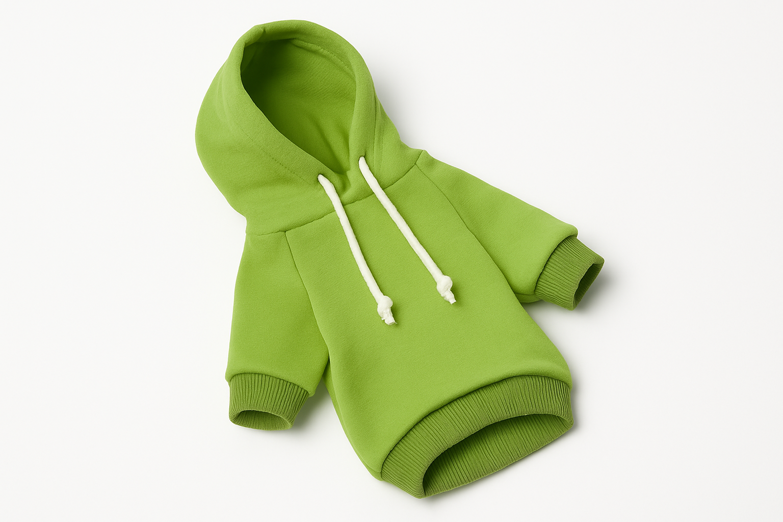 Felpa per cani con cappuccio “FIRE” – Verde