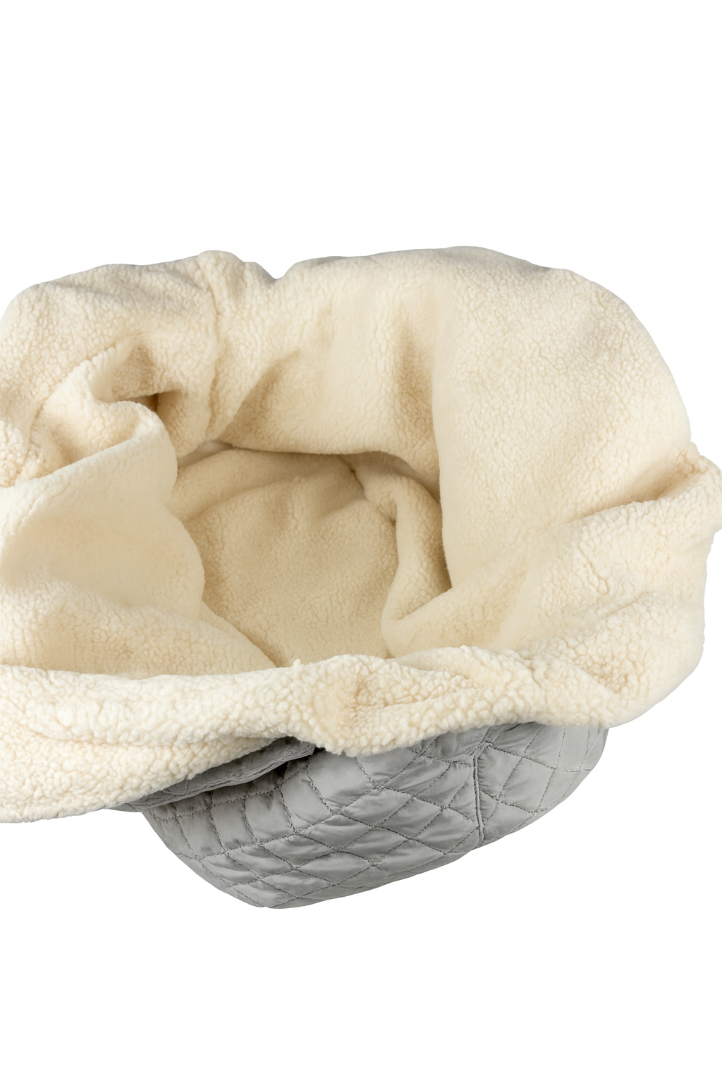 Borsa Trasportino per Cani in Tessuto Trapuntato con Interno Morbido in Peluche