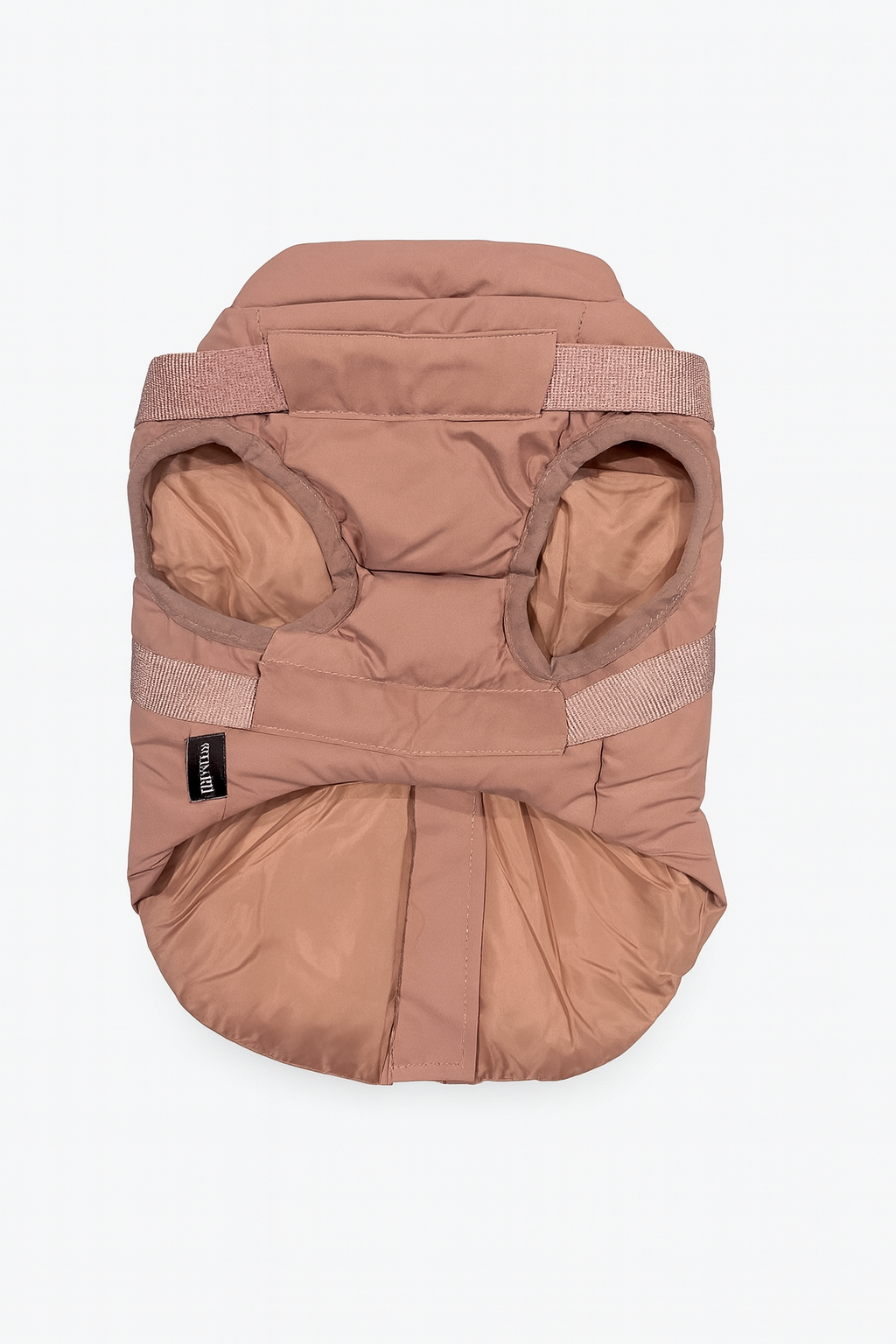 Cappotto Invernale per Cani Rosa con Imbracatura Integrata – Imbottito e Impermeabile