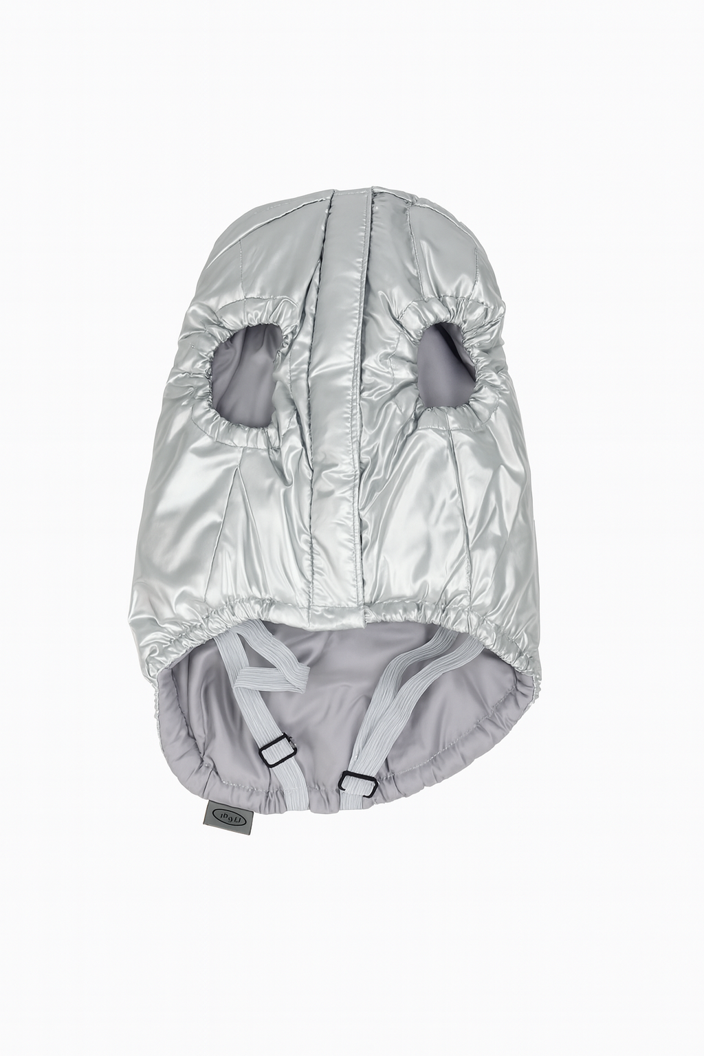 Cappottino impermeabile per cani argentato Moonwalk