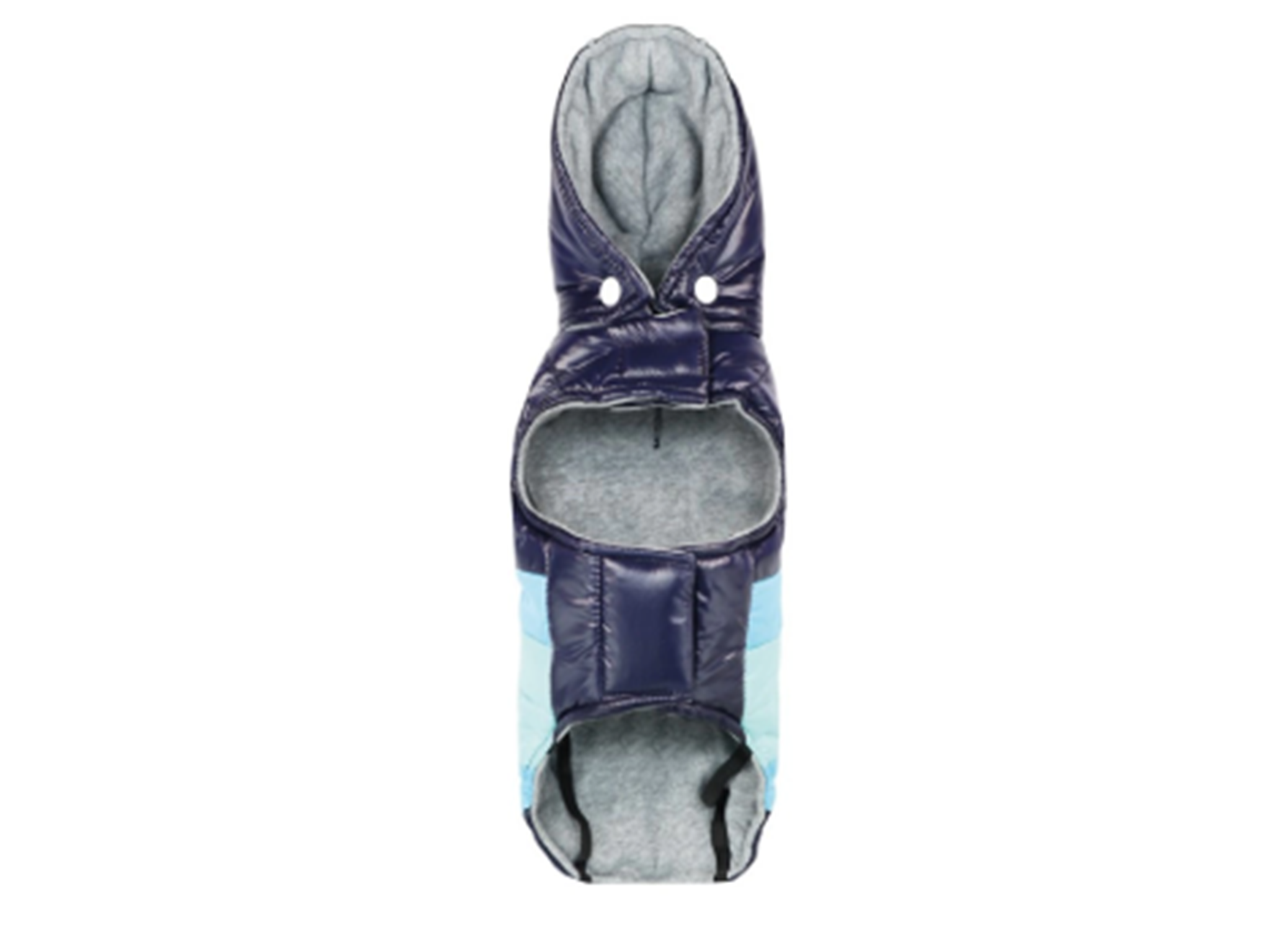 Cappottino impermeabile cani Rain Blu e Azzurro