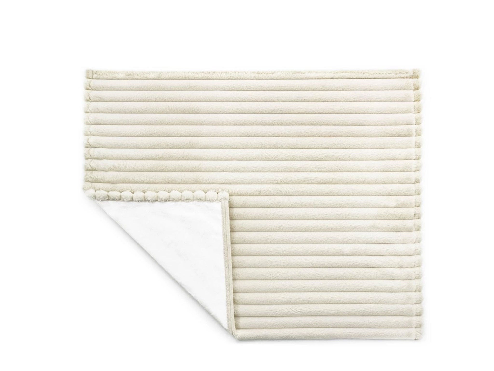 Comfit Coperta Beige – Plaid Morbido in Peluche per Cani e Gatti (100 x 80)