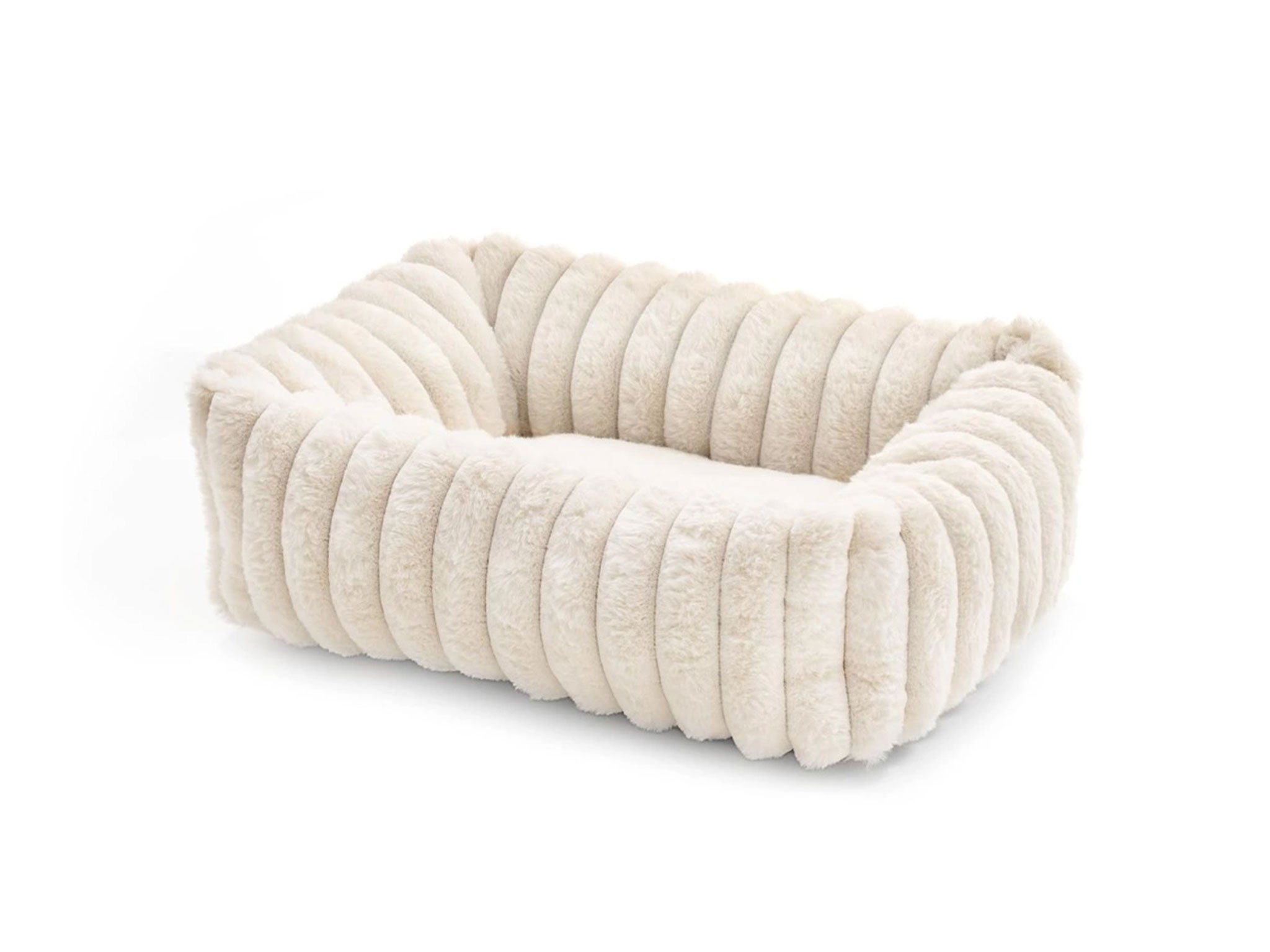 Comfit Rettangolare Beige – Cuccia Morbida Antistress per Cani (60×50 cm)