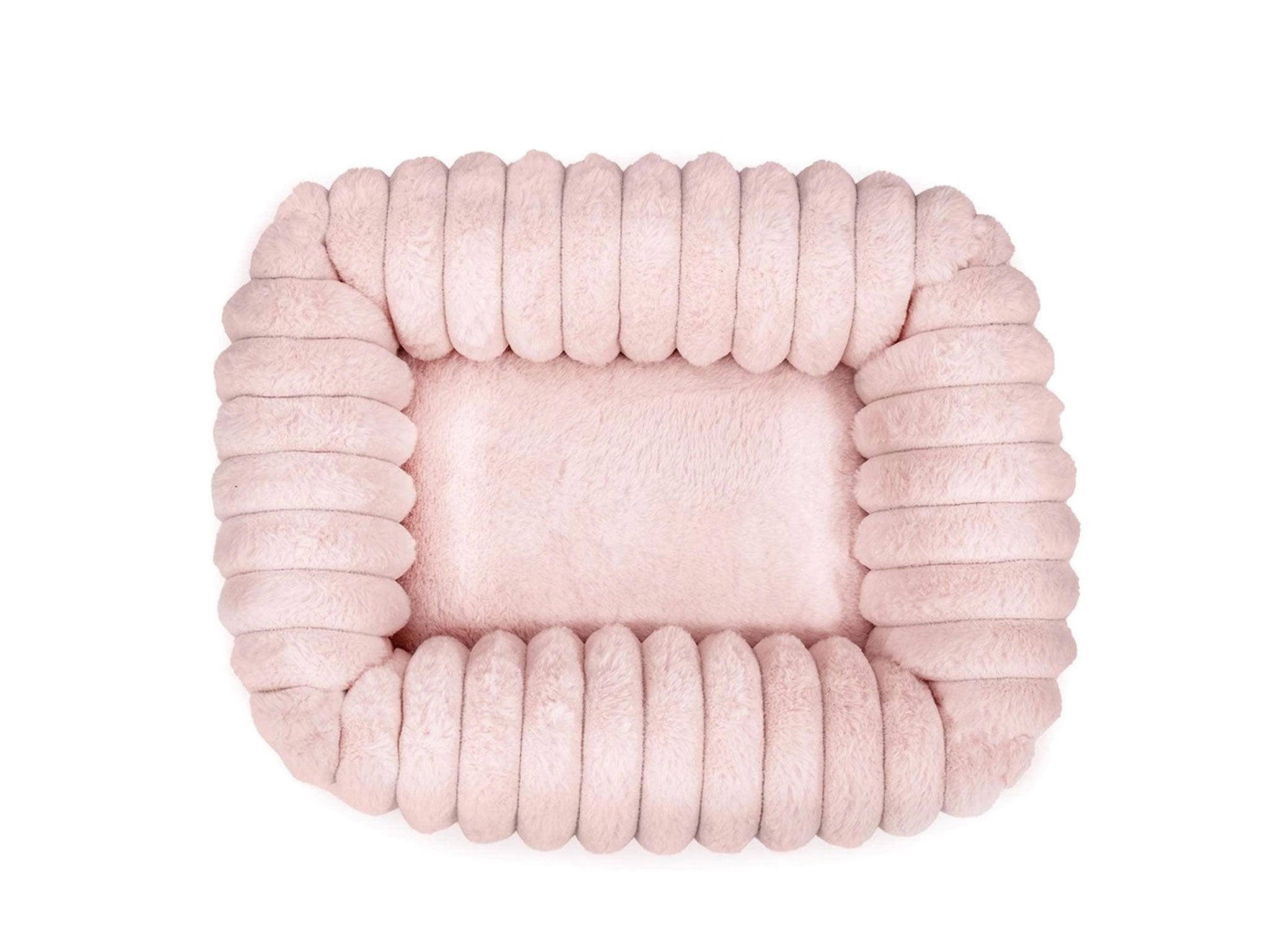 Comfit Rettangolare Rosa – Cuccia Morbida Antistress per Cani (60×50 cm)