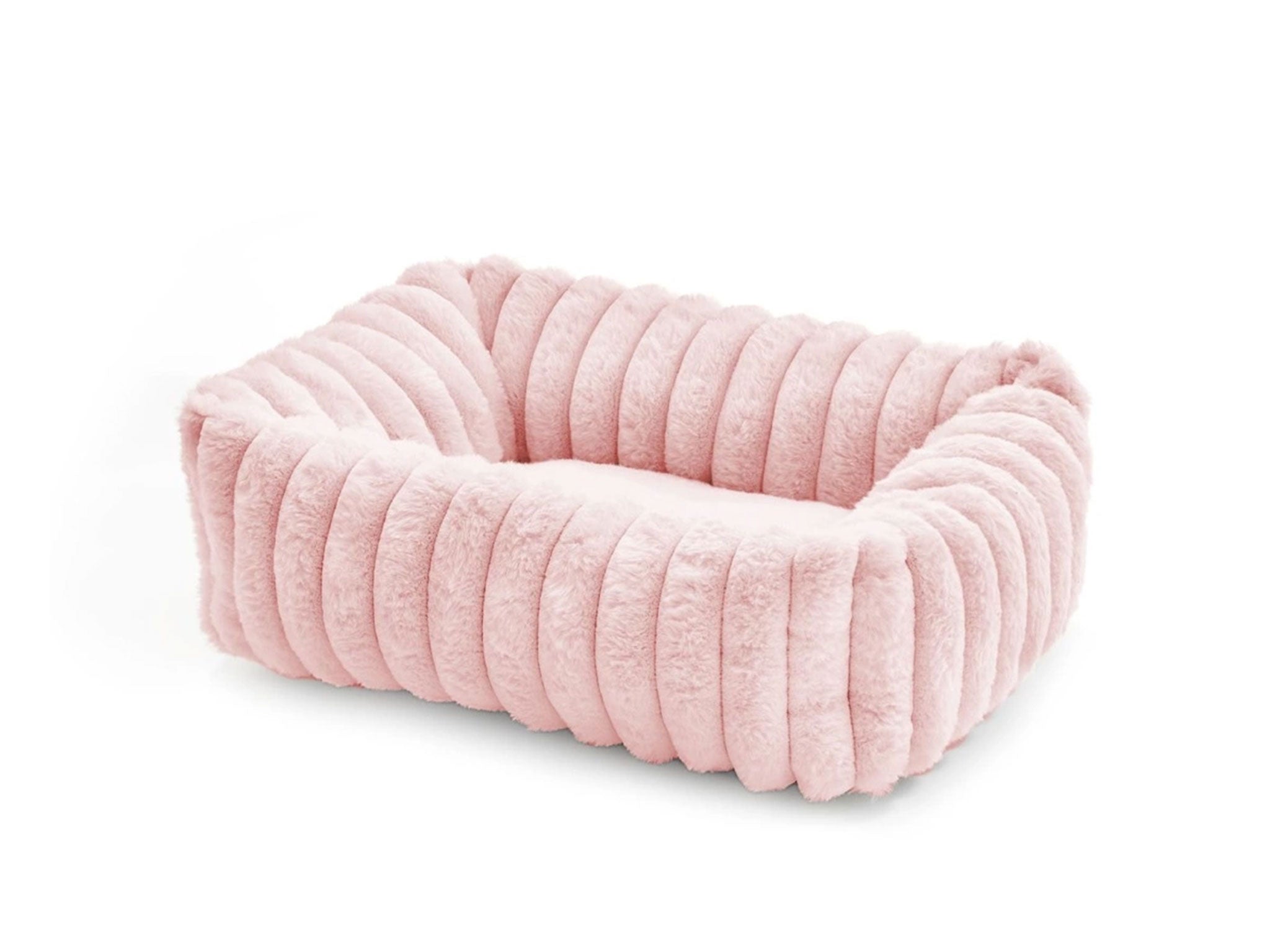 Comfit Rettangolare Rosa – Cuccia Morbida Antistress per Cani (60×50 cm)