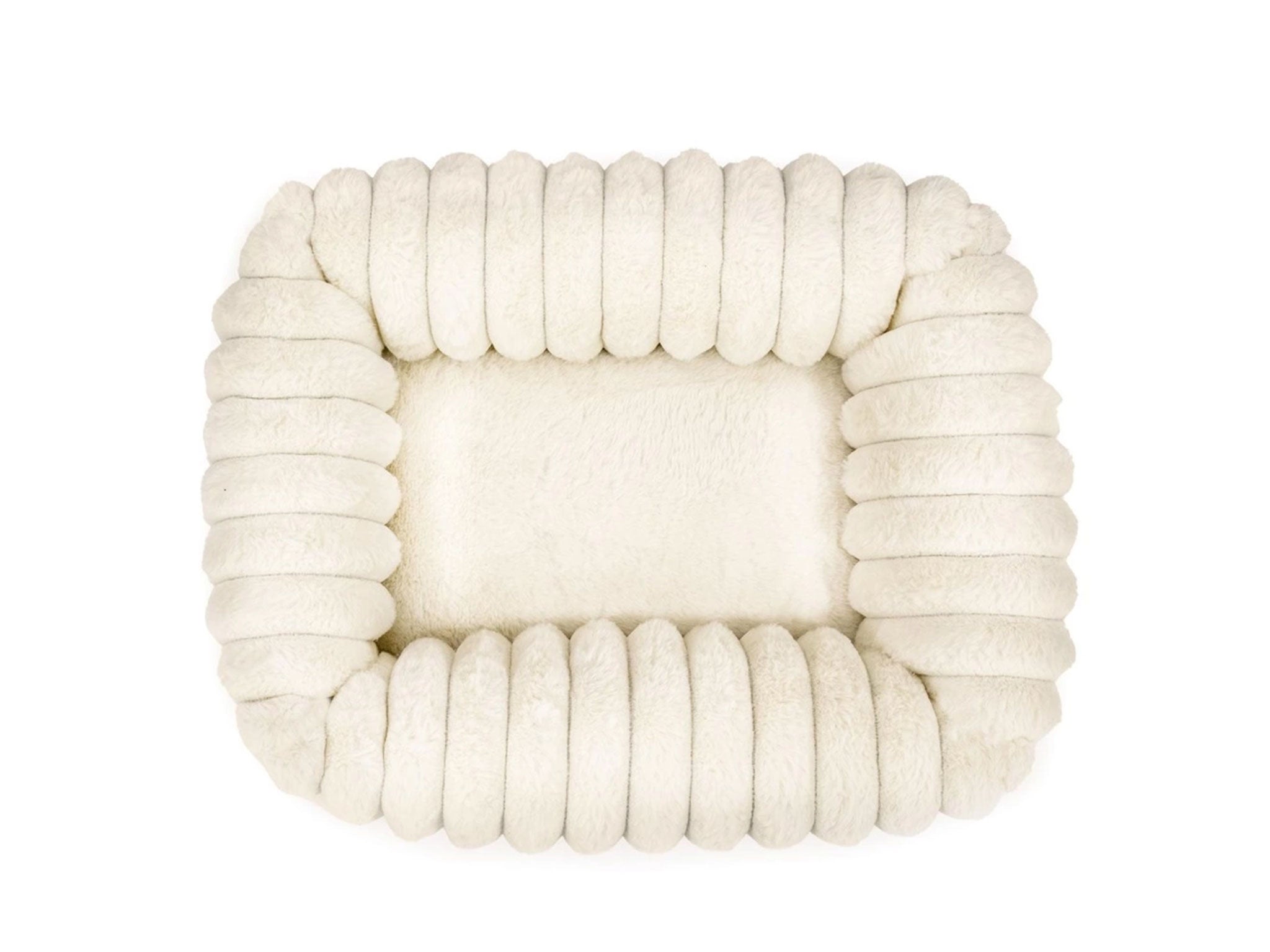 Comfit Rettangolare Beige – Cuccia Morbida Antistress per Cani (60×50 cm)