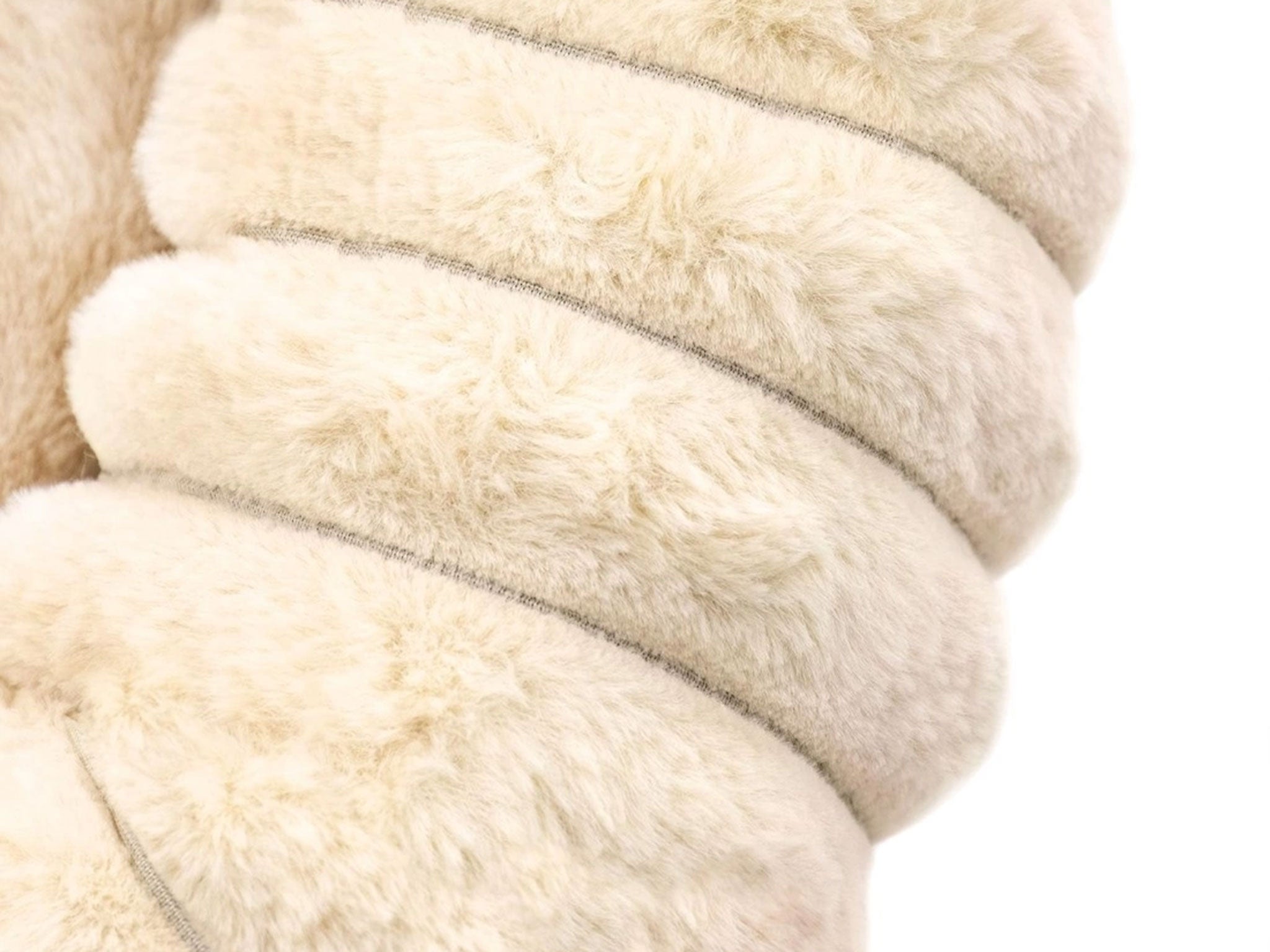 Comfit Tonda Beige – Cuccia Morbida Antistress per Cani (50 cm)