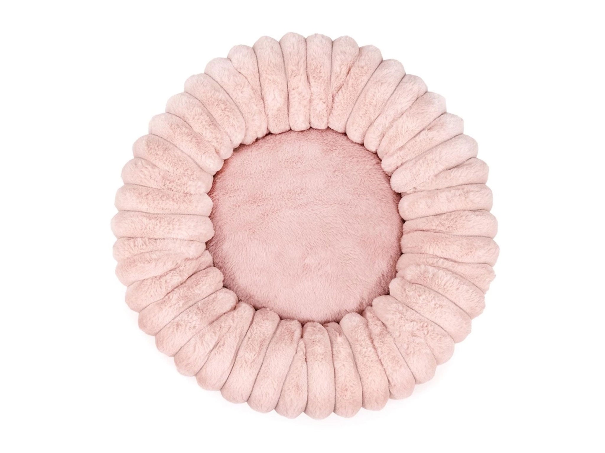 Comfit Tonda Rosa – Cuccia Morbida Antistress per Cani (50 cm)